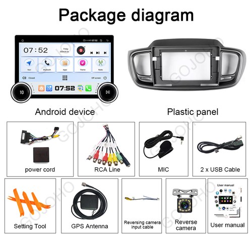 4+64GB Car Stereo For KIA Sorento 2015-2018 Radio Android 13 Carplay GPS Navi BT - Picture 5 of 22