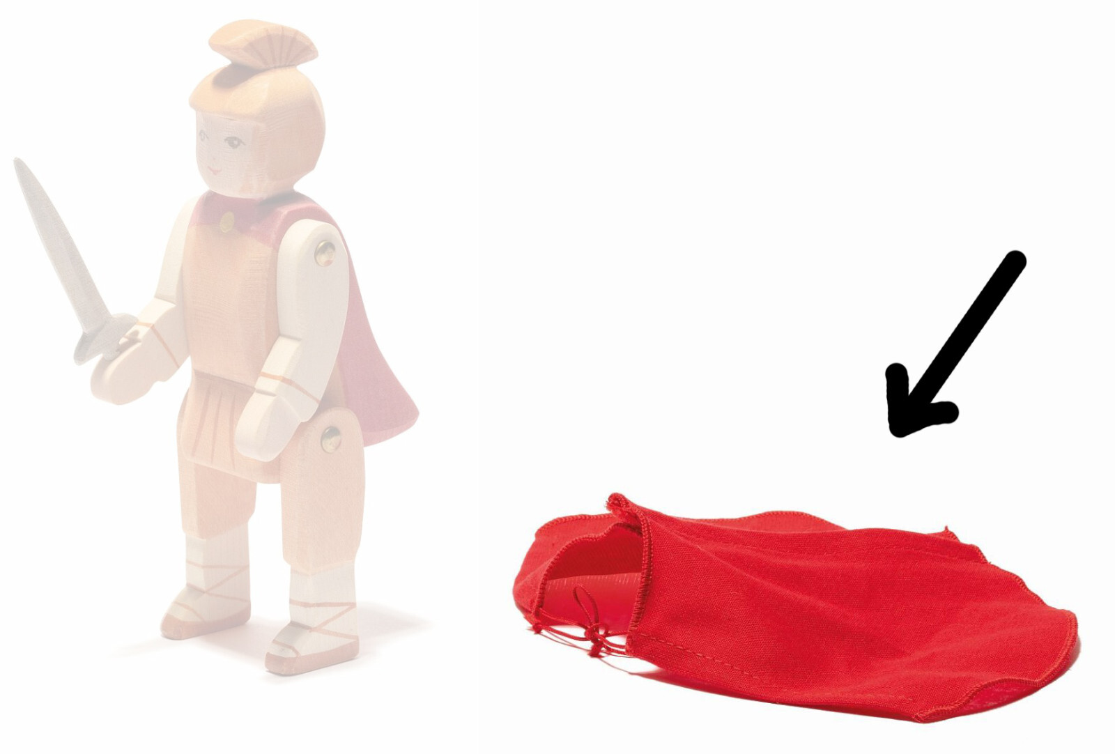 Ersatz-Mantel / Umhang für St. Martin - Ostheimer 379113