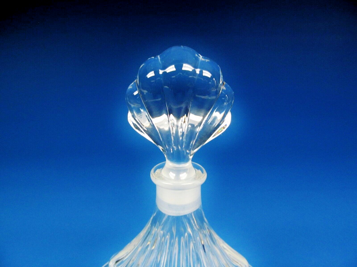 Baccarat Crystal From France Primevere Shell Perfume Cruet Bottle