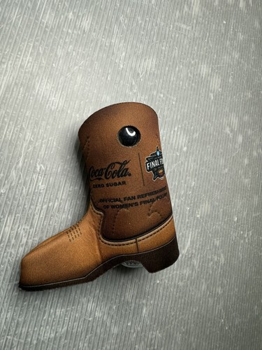COCA-COLA KOOZIE w/ 2 plastic Cups NCAA Women’s FINAL FOUR Dallas - Picture 6 of 9
