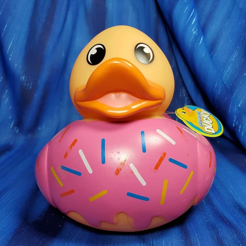 Donut rubber duck clearance