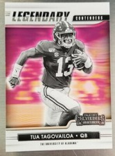 2021 Contenders Legendary Football Card - Tua Tagovailoa #11 Alabama Dolphins 