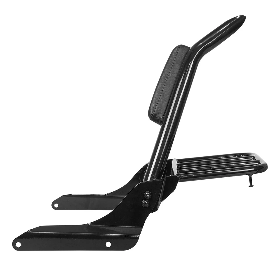 Detachable Sissy Bar Rear Backrest w/ Luggage Rack For 99-08 Honda Shadow VLX600 - Изображение 2 из 4