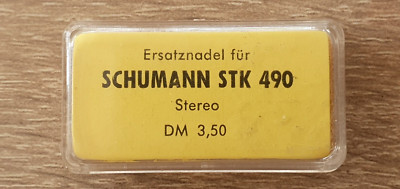 Tonabnehmer Plattenspieler Nadel Merula Schumann STK490 neu