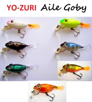 Yo-Zuri Aile Goby 2.5 g Japan Wobbler, Bait, Killer, Trout