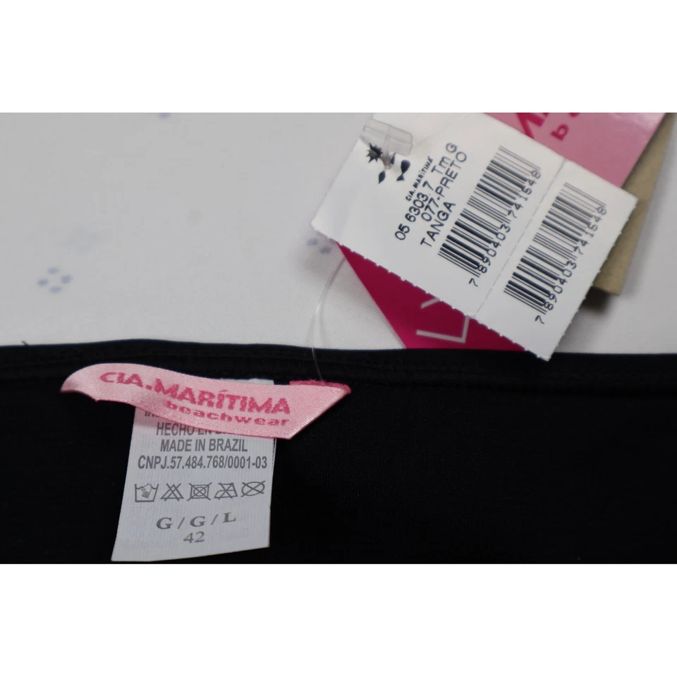 CIA Maritima бикини комплект треугольник верхнее кольцо деталь низ зеленый коричневый черный L - Изображение 2 из 4