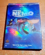 Finding Nemo (DVD, 2003, 2-Disc Set) Ellen DeGeneres NEW SEALED