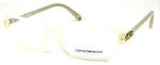 EMPORIO ARMANI EA3009 5082 NOS Ivory White/Gold 54-16-140 Eyeglasses Frame