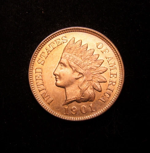 1901 Indian Head Cent Gem BU