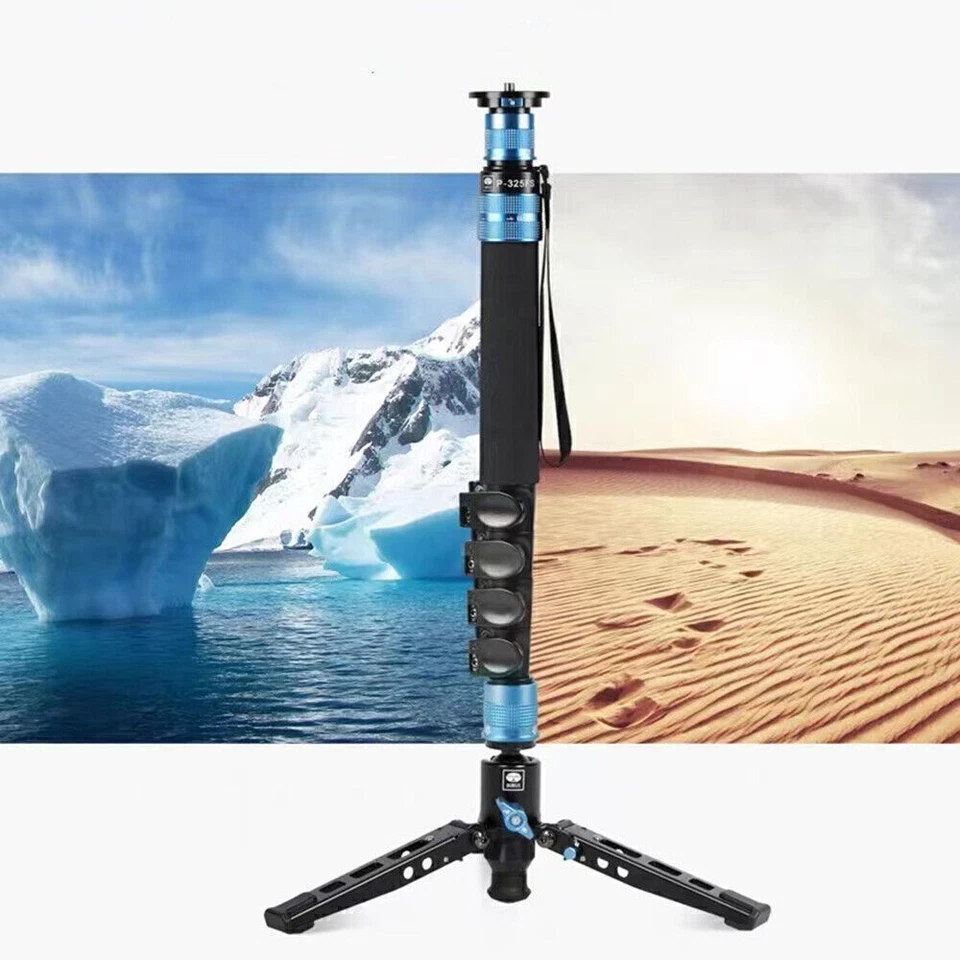 SIRUI P-325FS Camera Monopod Fold Carbon Fiber For Nikon Canon DSLR - Image 3 of 4