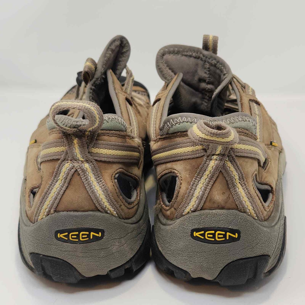 Keen Mens Arroyo II Brown Leather Hiking Shoes Sandals Size  display picture 2