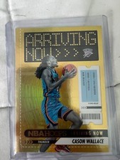 Cason Wallace Arriving Now Gold sportscard