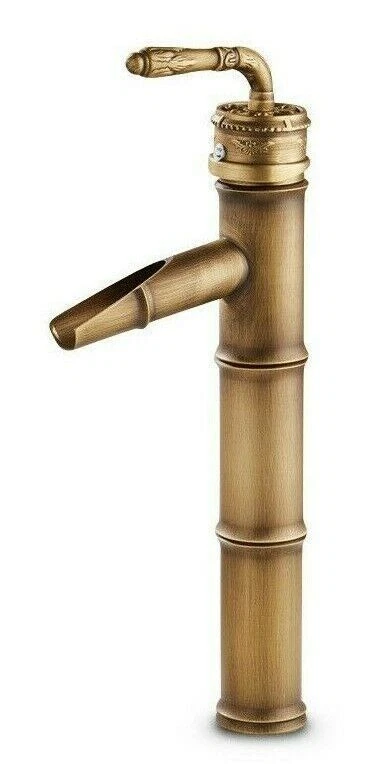 Robinet Bain Rétro Laiton Antique Regardez Colonial Style Noble Salle de - Photo 3/4