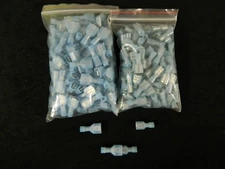 100 PK 14-16 GAUGE NYLON FULLY INSULATED QUICK DISCONNECT .250 FEMALE MALE