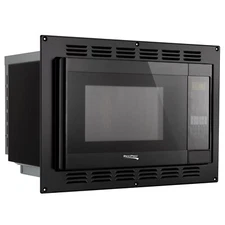 RecPro RV Convection Microwave Black 1.1 Cu. Ft 120V Microwave Appliances