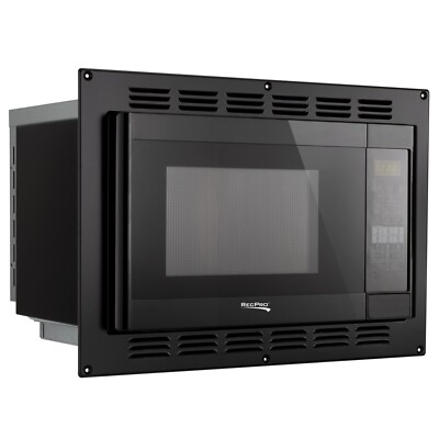 #ad RecPro RV Convection Microwave Black 1.1 Cu. Ft 120V Microwave Appliances $349.95