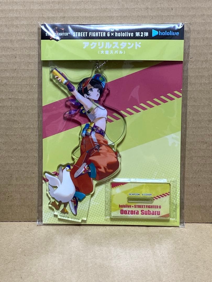 Subaru Ozora acrylic stand Street Fighter 6
