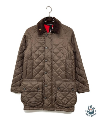 #ad BEAVER OF BOLTON Corduroy quilted collar coat Size: 38 Brown Men $149.74