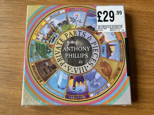 Anthony Phillips 5 CD Box Set Private Parts & Pieces V-VIII NEW & SEALED prezzo ebay