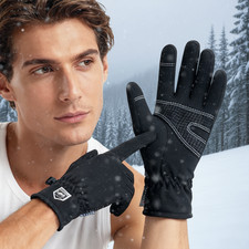 Winter Gloves Waterproof Windproof Touch Screen Thermal Gloves for Cold Weather