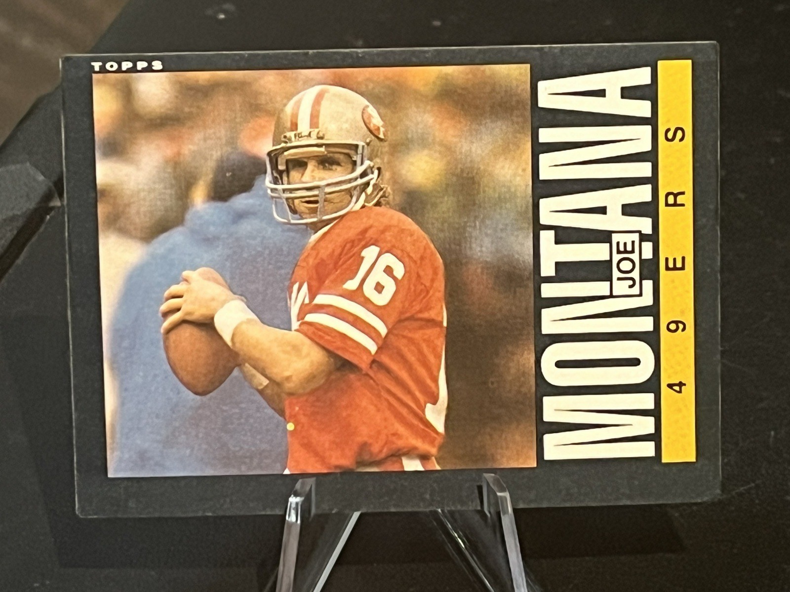 1985 Topps Joe Montana San Francisco 49ers #157