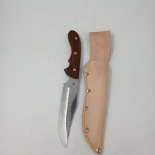 Maxam Japan Fixed Blade Hunting Knife Special 420 Stainless w/ Sheath 5.5" Blade