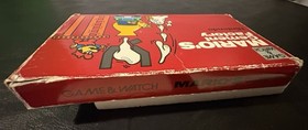 Nintendo Game & Watch Pocketsize MARIO'S CEMENT FACTORY ML-102 BOX MANUAL ONLY