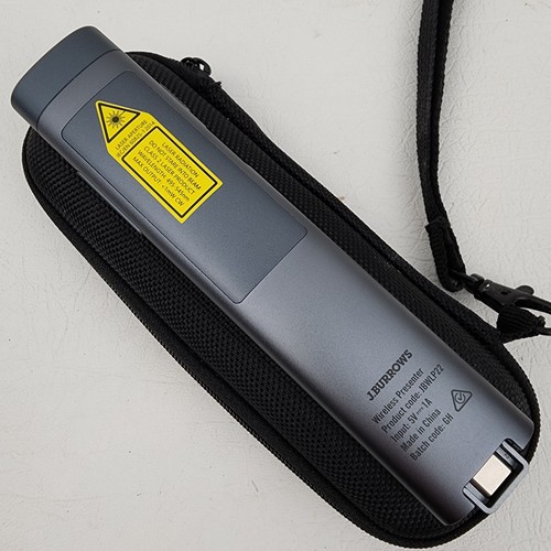 J.Burrows Digital Laser Presenter Grey (JBWLP22) RRP: $129 *Excellent Condition* - Zdjęcie 2 z 4