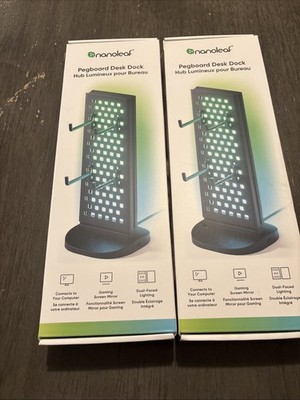 Nanoleaf Pegboard Desk Dock (N7602K03-1LB)- Brand New