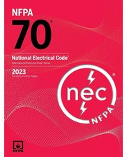 New NFPA 70 NEC 2023 National Electrical Code...