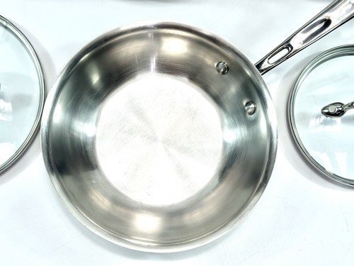 Emeril by All Clad Stainless - Copper Core 8 PEICE SET 3 - 2 - 1 QT + 8" skillet - Bild 17 von 22