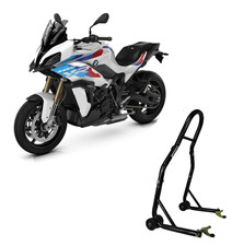 Cavalletto alza moto BMW S 1000 XR alzamoto ruota gomma dietro a V retro treno