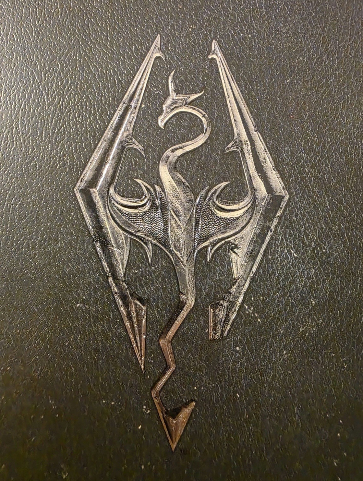 Elder Scrolls V Skyrim Collector Edition Alduin Dragon Statue w/ 203 pg ...