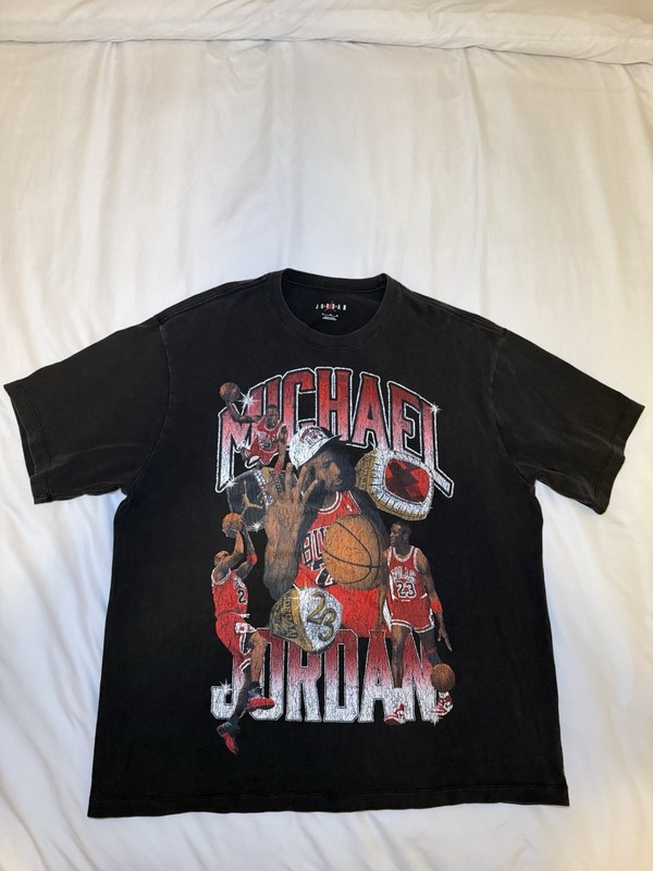Vintage Inspired Michael Jordan Nike Tee Size XL 