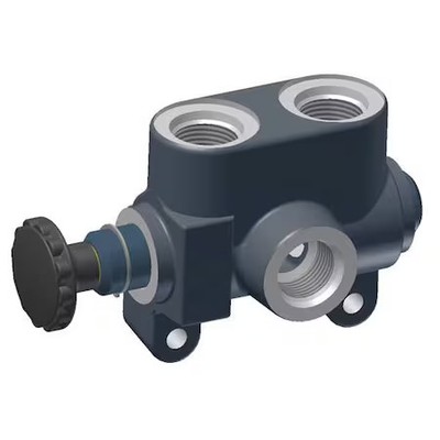 Parker Gresen-Hydraulic Selector Valve, Four-Way / Two Positions, 20 gpm,|124456