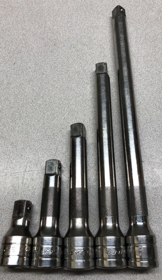 Snap-On 1/2" Drive Extension 5pc Set SXK11, SXK8, SXK5, SXK3, SX2 - Image 4 of 4