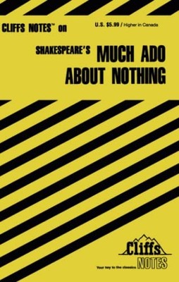 CliffsNotes on Shakespeare's Much A... by Peterson, Richard Paperback / softback