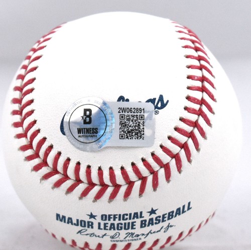 Corey Kluber Autographed Rawlings OML Baseball - Beckett W Hologram *Blue - Picture 2 of 2