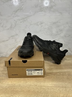 Salomon Supercross 4 Men s Black Trail Running Hiking Shoes 417362 Sz 12.5 New
