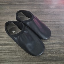 Toddler Jazz Dance Shoes Unisex Girls And Boys Slip On Dance Shoes Black 10M