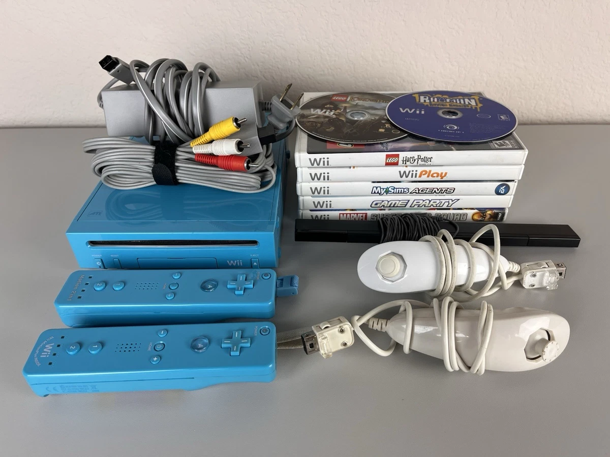 Nintendo Wii Blue Video Game Home Consoles for sale | eBay