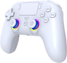 Subsonic - Wireless Controller for PS5 with Programmable Paddles and LEDs, White