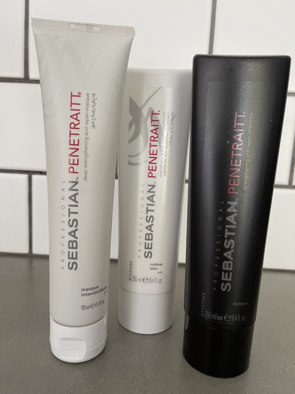 Sebastian Penetraitt Shampoo 250ml, Conditioner 200ml & Treatment 150ml Damaged