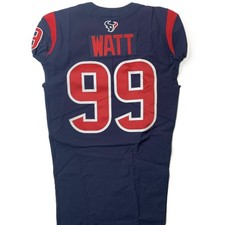 J.J. Watt TEAM ISSUED Color Rush 🎨 Houston Texans Nike NFL Jersey 👕 Inc COA🛡️