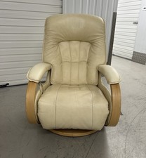 Himolla Mosel Maxi Leather Recline Chair - Integrated Footrest - See Details