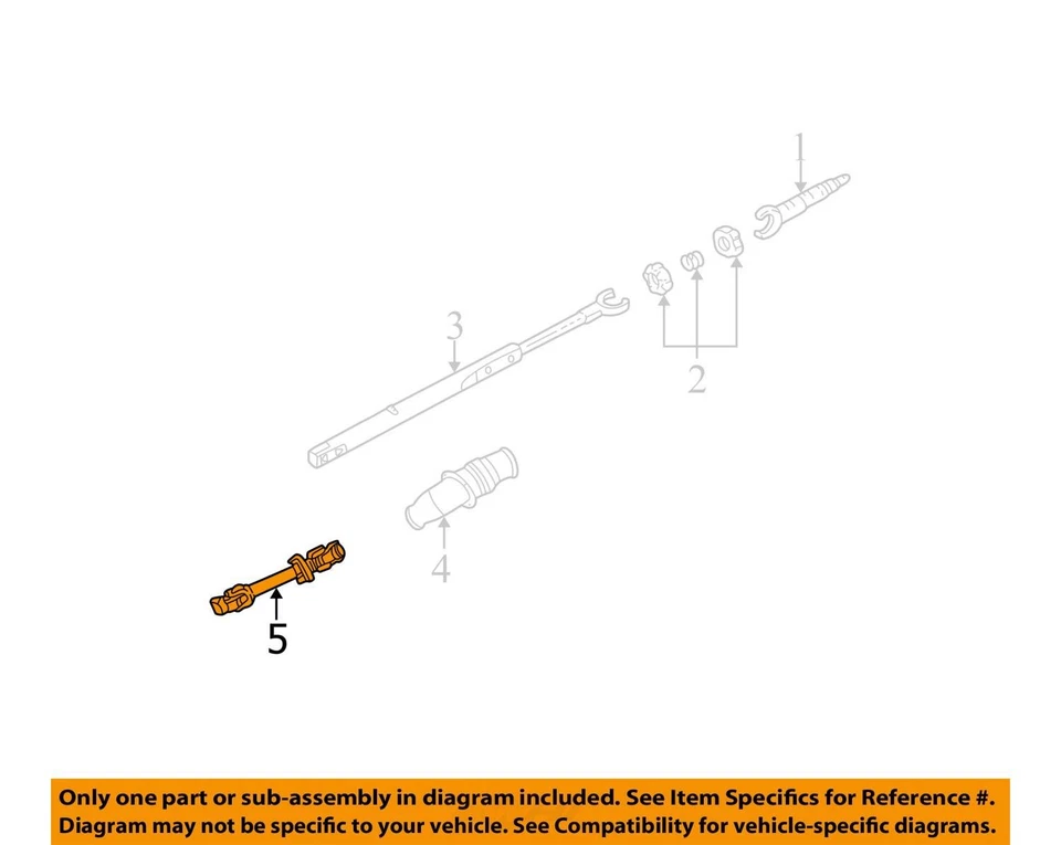 Buick Oldsmobile Park Avenue Riviera 1995-2005 eje ASM INTER STRG 26044419 NUEVO Foto 3 de 4