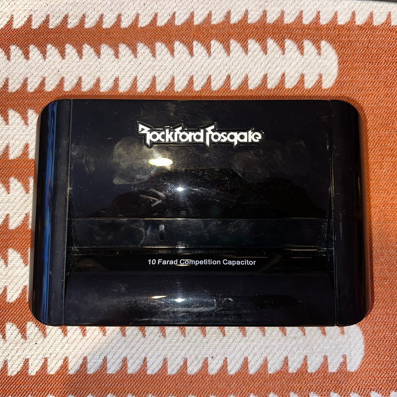 Rockford Fosgate RFC10HB- 10 Farad Digital Hybrid Competition Capacitor