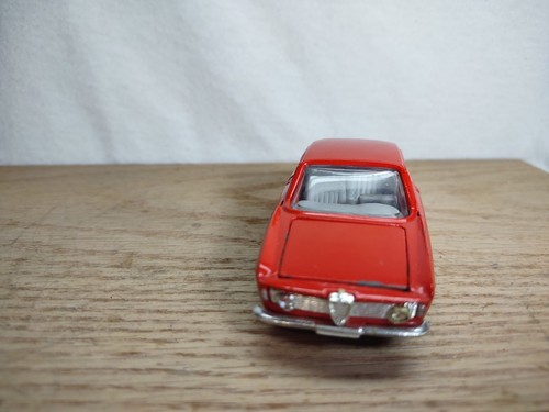 Politoys M Alfa Romeo Giulia GT Red #500 Good Condition Made Italy - Picture 2 of 6