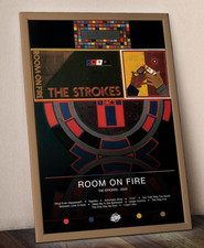 The Strokes Room On Fire Poster - Music Band Wall Art 24x36 Unframed