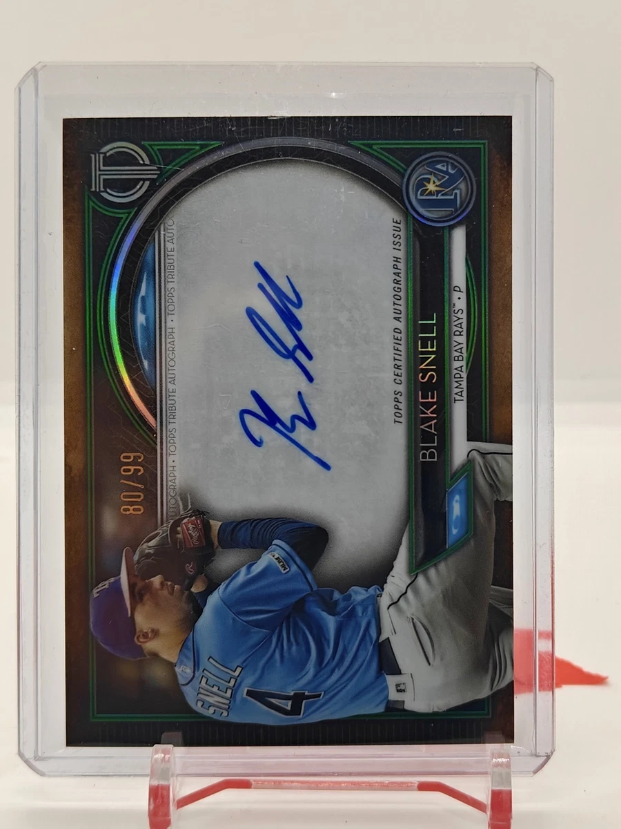 Blake Snell Baseball Serial Numbered Sports Trading Cards